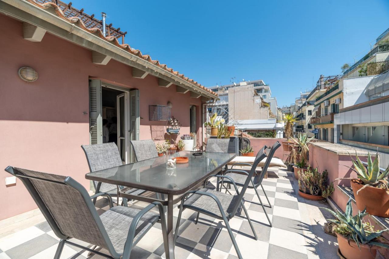 Apollonas Luxurious Apartments Athén Kültér fotó